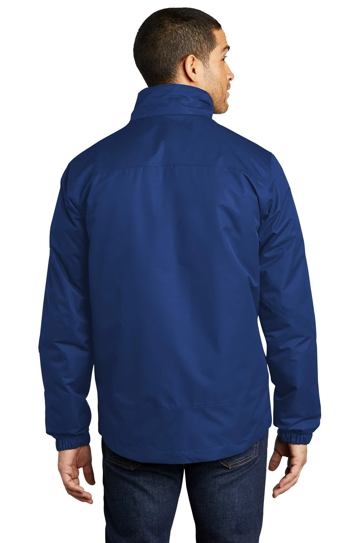 Port Authority Vortex Customized Waterproof 3-in-1 Jackets, Night Sky Blue/ Black