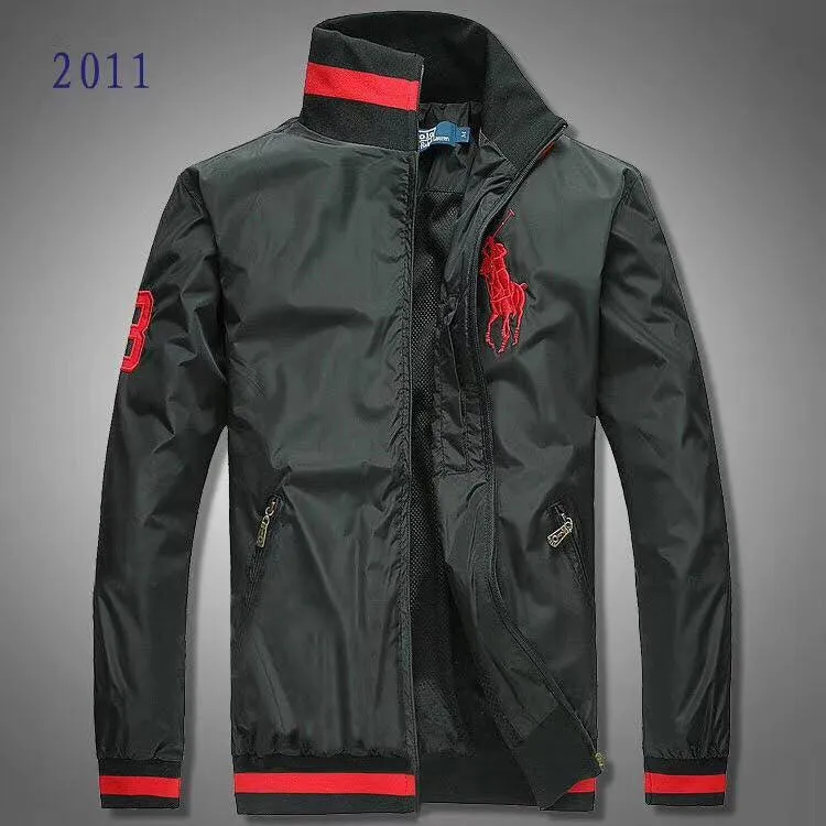 PRL Men's Black Longsleeves Track Jacket