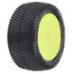 Pro-Line Prism Carpet Rear Tires: Mini-B (Yellow)