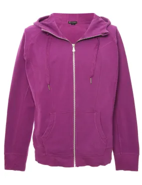 Purple Champion Hooded Track Top - L