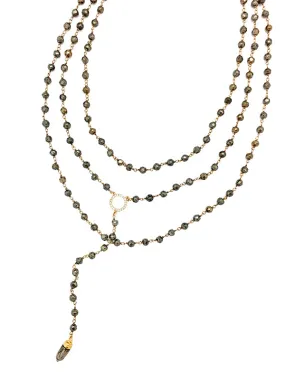 Pyrite 3 Layer Neck