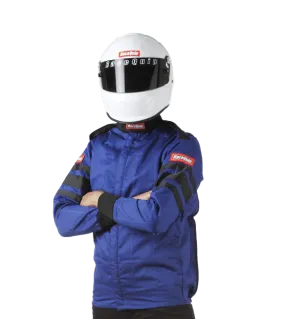 RaceQuip Multi Layer Fire Suit Jacket - Blue - Large - 121025