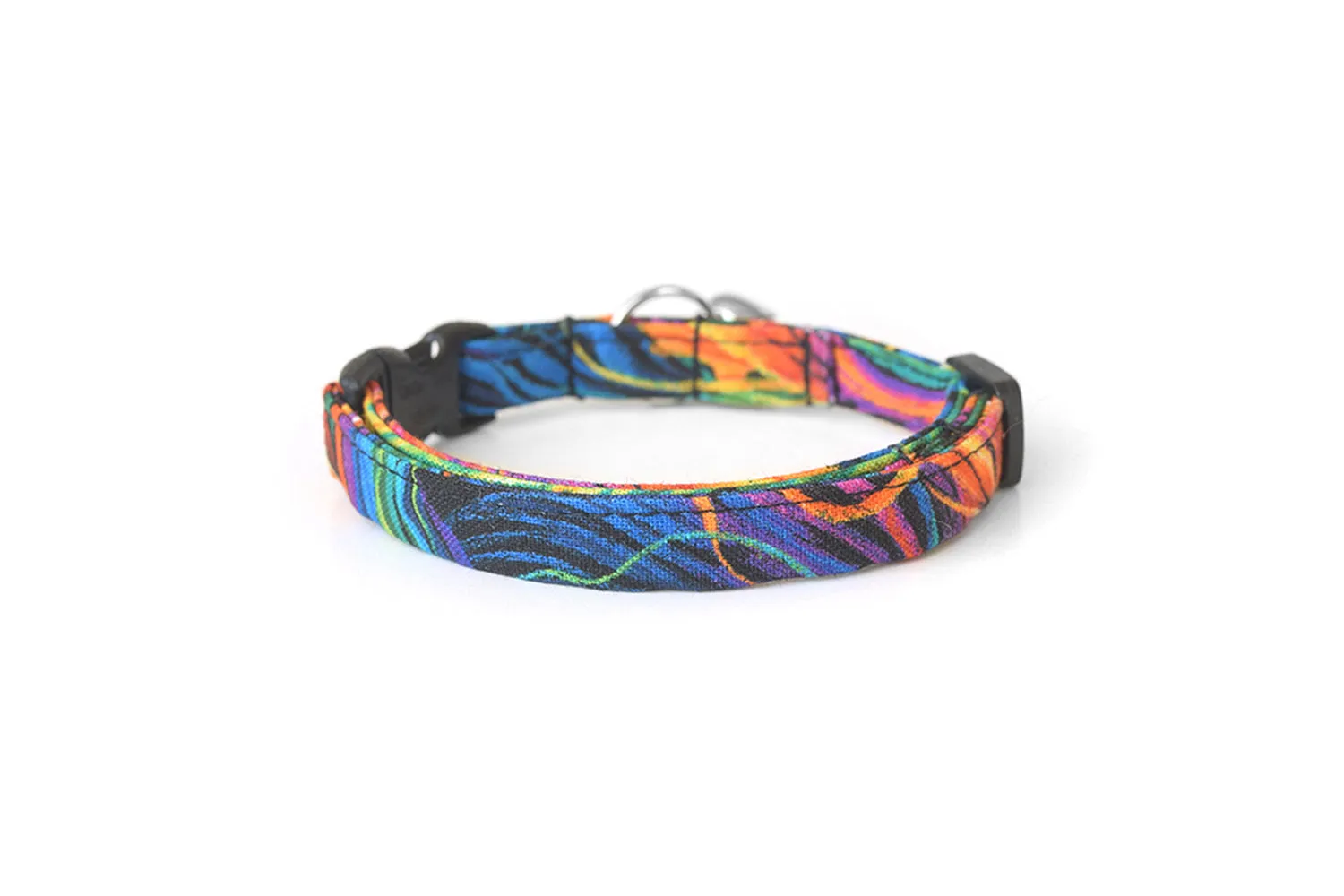 Rainbow Mane Cat Collar