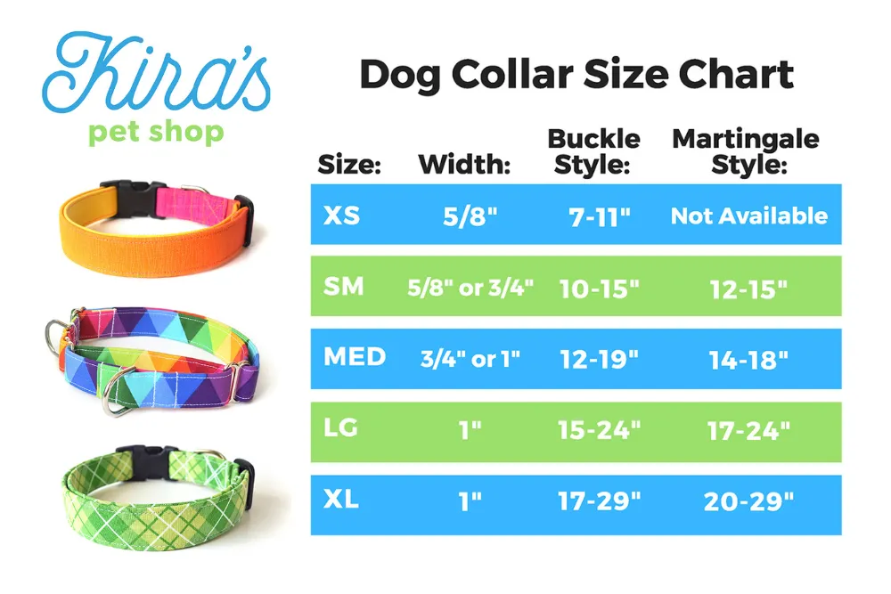 Red Nordic Winter Dog Collar
