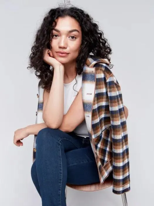 Reversible Plaid Jacket