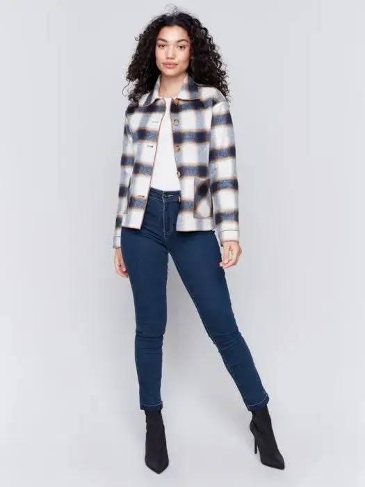 Reversible Plaid Jacket