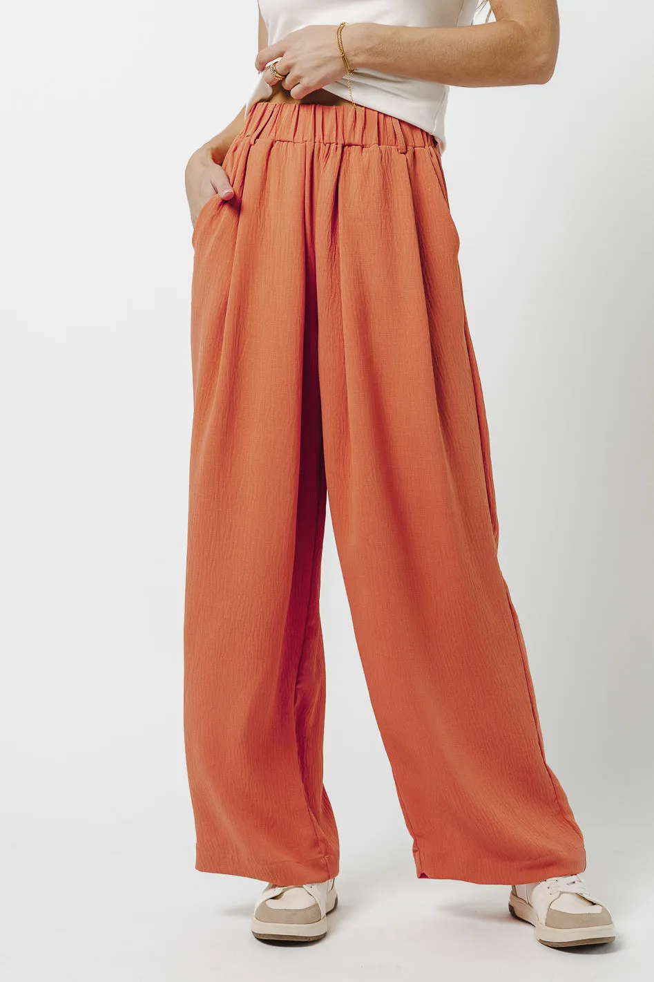 Reyna Pants in Coral - FINAL SALE