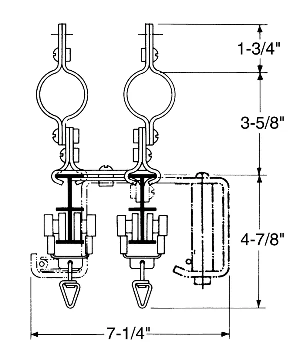 Rig-I-Flex 140 CWANA Track - per foot