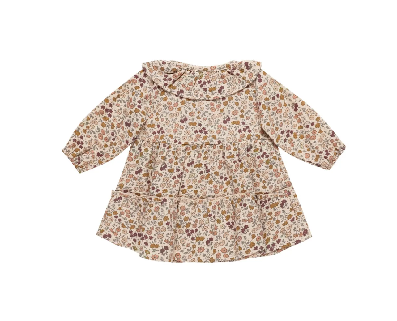 Ruffle Collar Button Dress - Posy