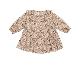 Ruffle Collar Button Dress - Posy