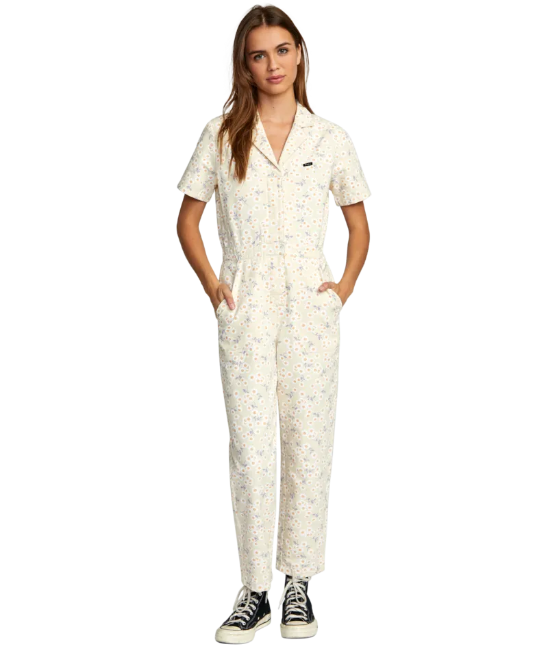 RVCA Nightshift Jumpsuit-Afterglow