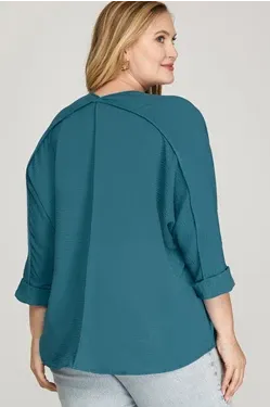 Sawyer 3/4 Sleeve Top PLUS T