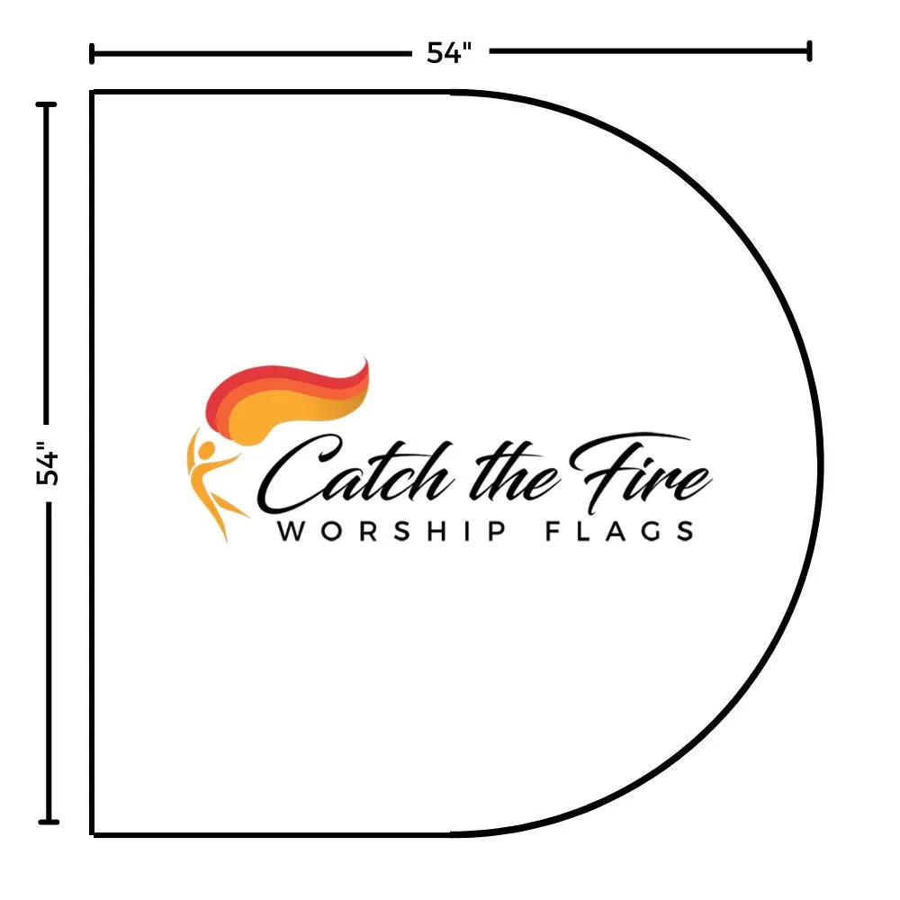 Seaglass Brilliance Worship Flags