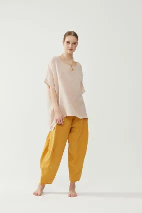 Short Gauze Powder Pink