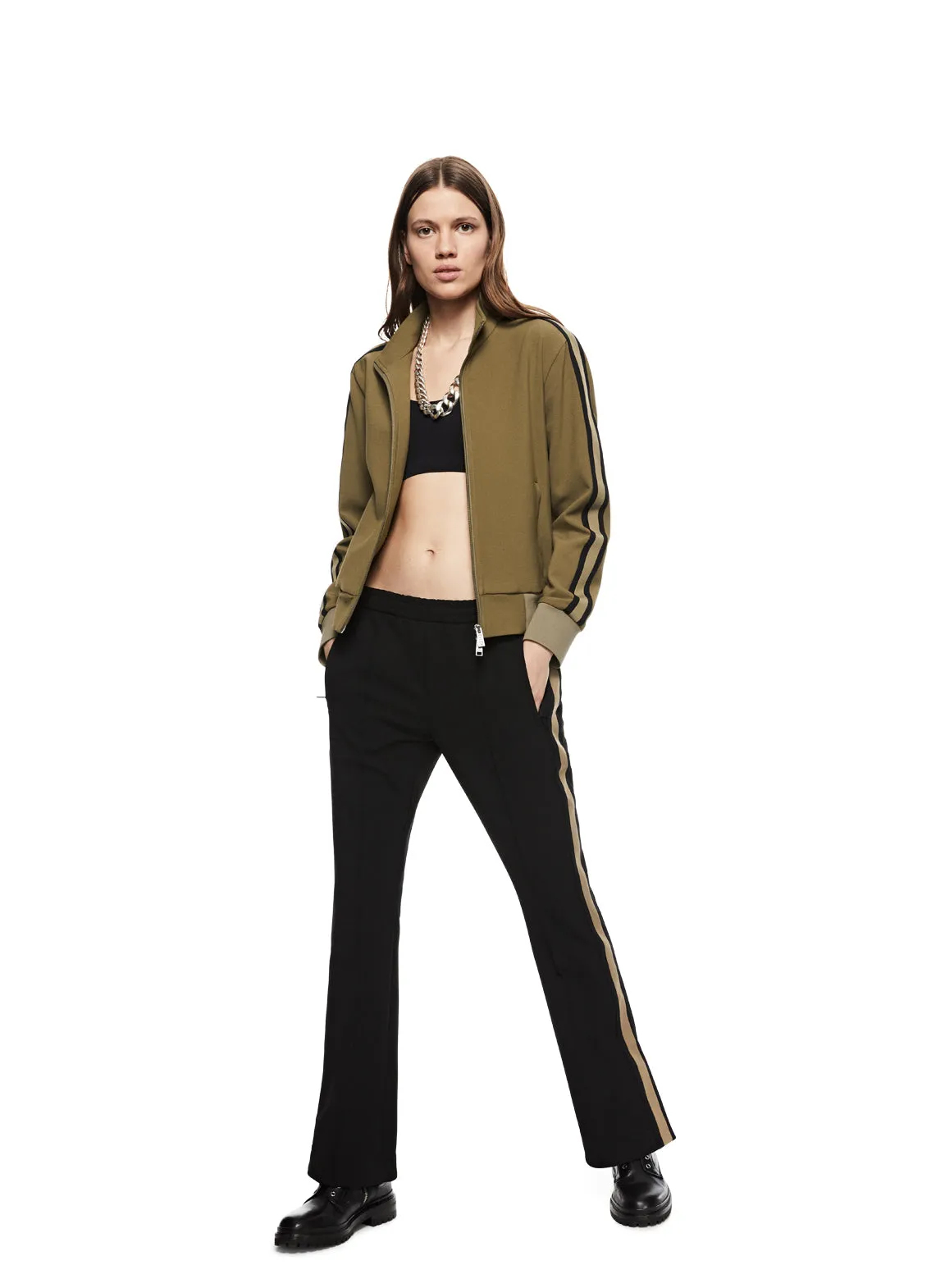 Side Stripe Racer Jacket