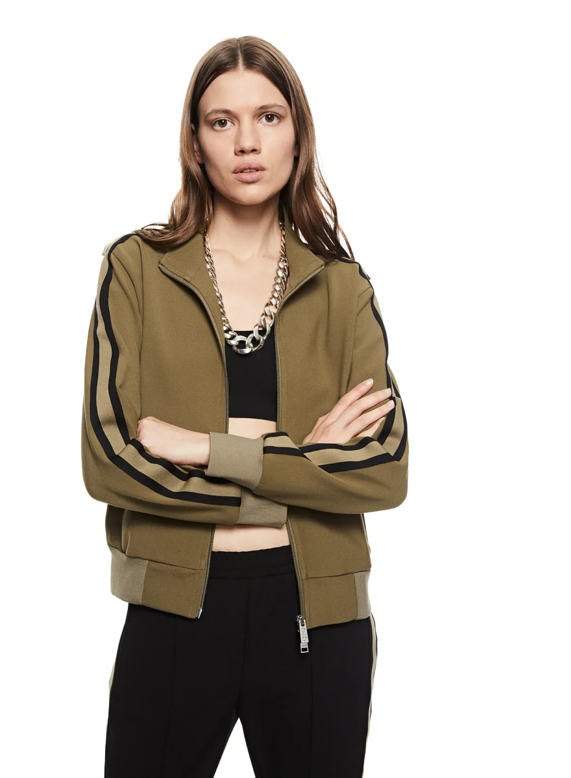 Side Stripe Racer Jacket
