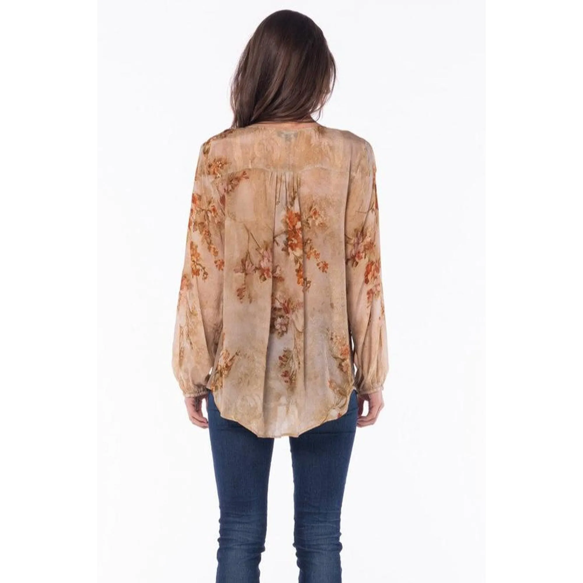 Silk Janessa Beige Top