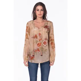 Silk Janessa Beige Top