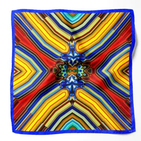 Silk Scarf 35" x 35" - FLAME Collection