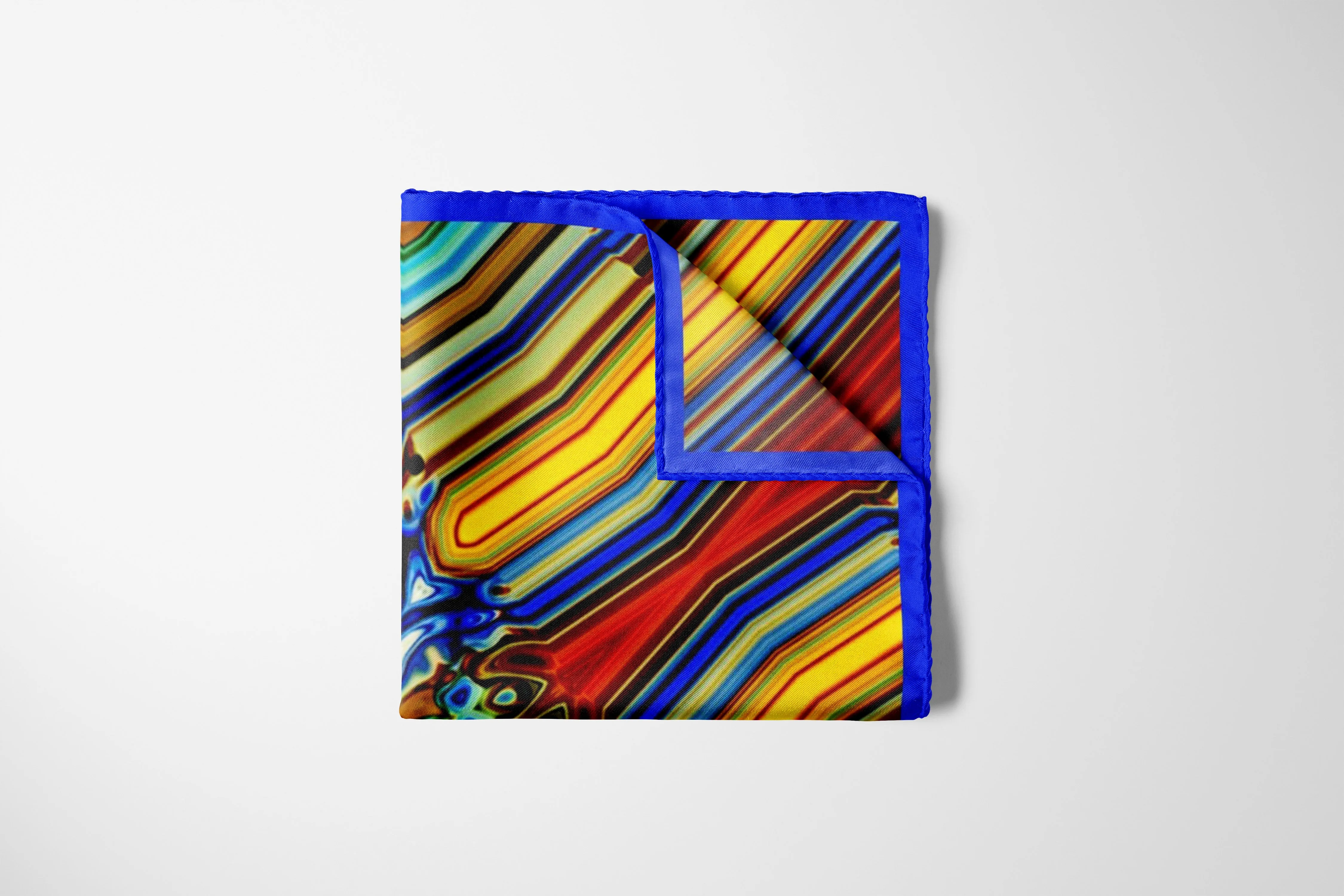 Silk Scarf 35" x 35" - FLAME Collection