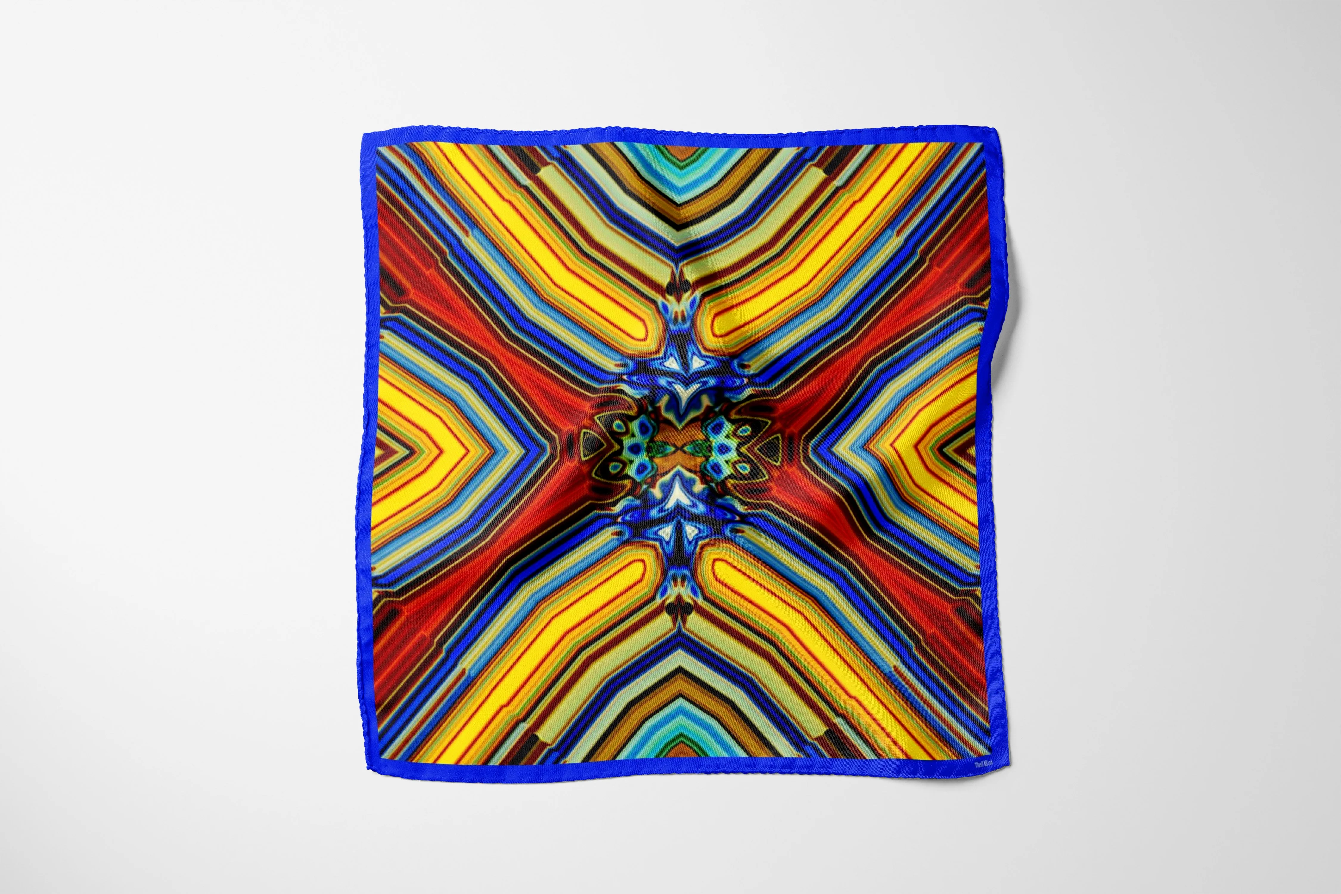 Silk Scarf 35" x 35" - FLAME Collection