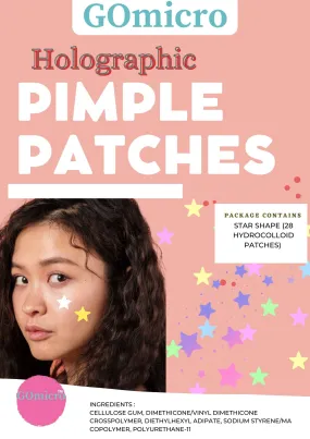 Star shape Pimple patches