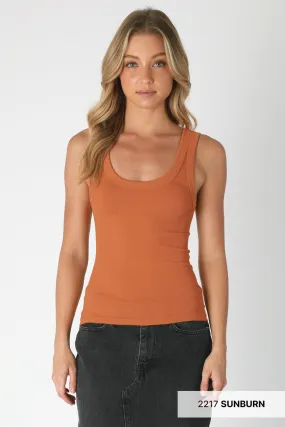 Styling Seamless Reversible Ribbed Tank (15 Options)