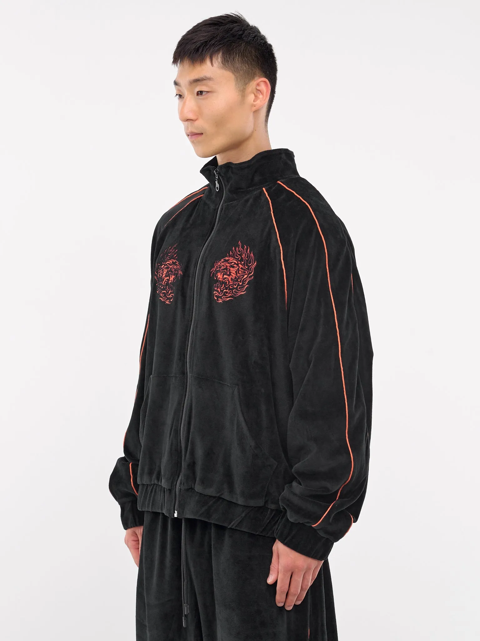 Supa Sleaze Track Top (MJ056J-VJ-BLACK)