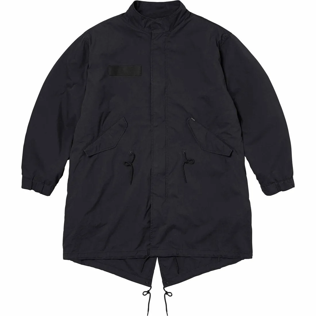 SUPREME FUTURA FISHTAIL PARKA-BLACK