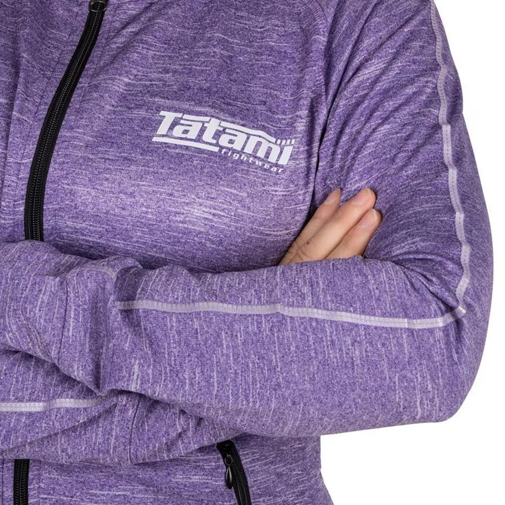 Tatami Zip Track Women's Hoodie - Lilac