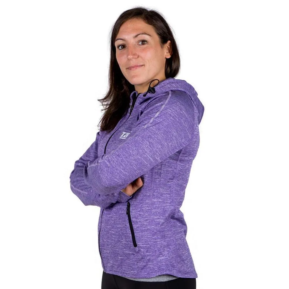 Tatami Zip Track Women's Hoodie - Lilac