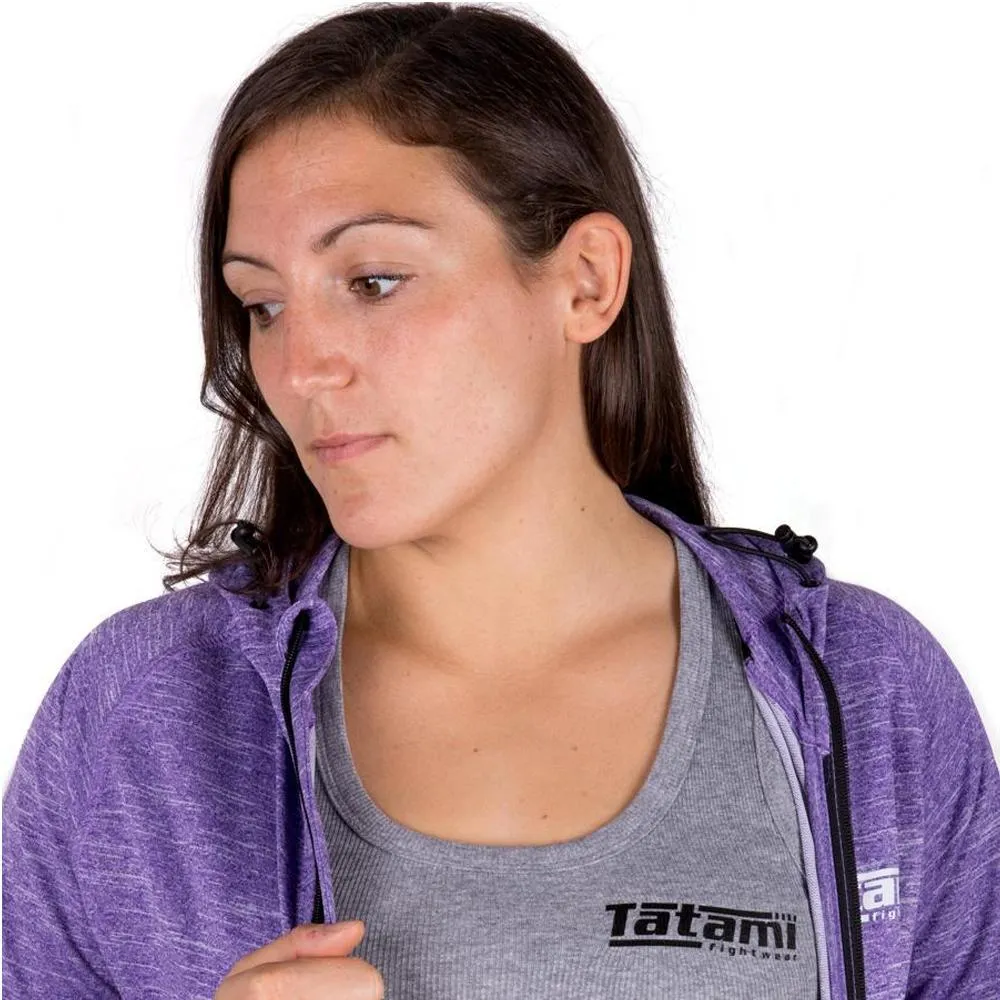 Tatami Zip Track Women's Hoodie - Lilac