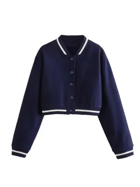 TEEK - Baseball Style Button Jacket