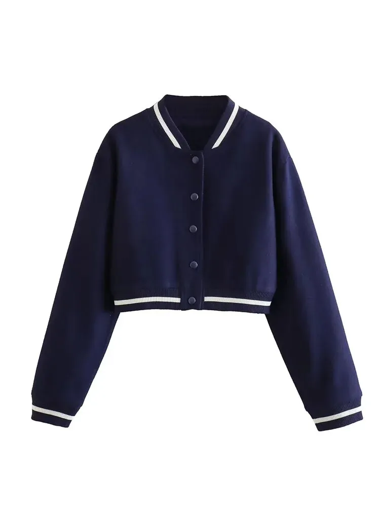 TEEK - Baseball Style Button Jacket