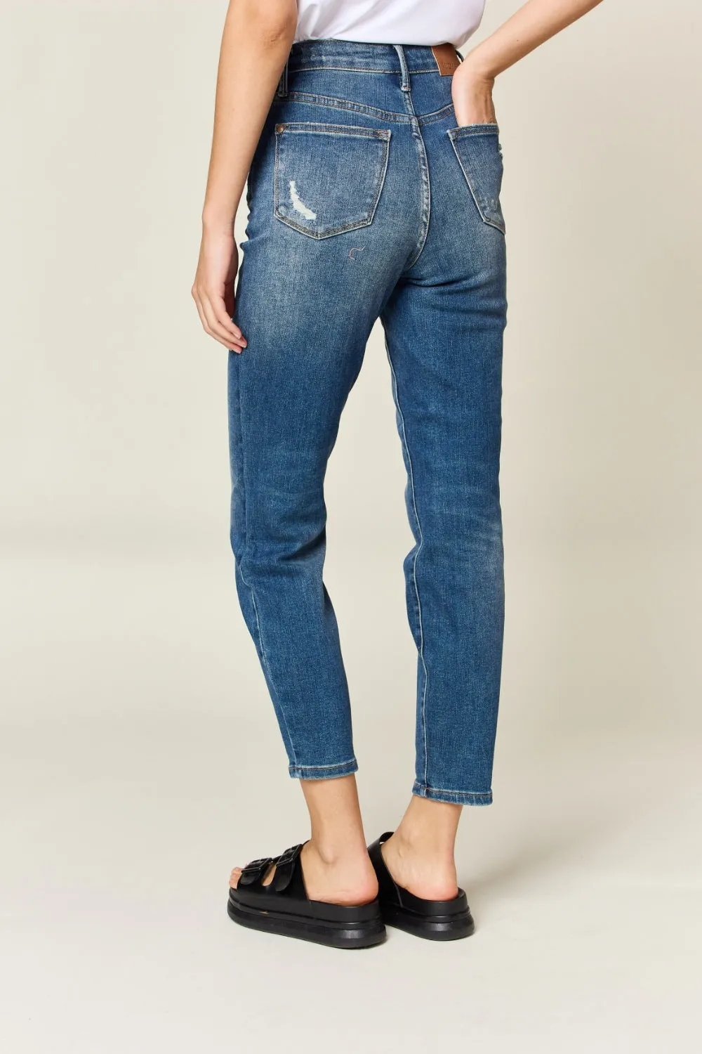 The Celeste Tummy Control High Waist Slim Judy Blue Jeans