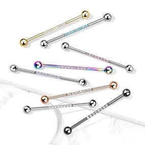 The Jewel Track Industrial Barbell