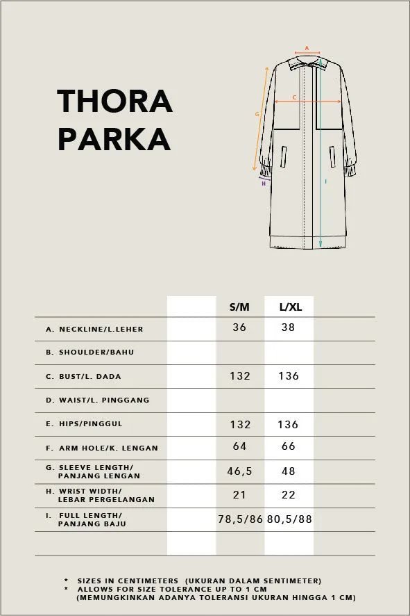 THORA PARKA OUTER SAND