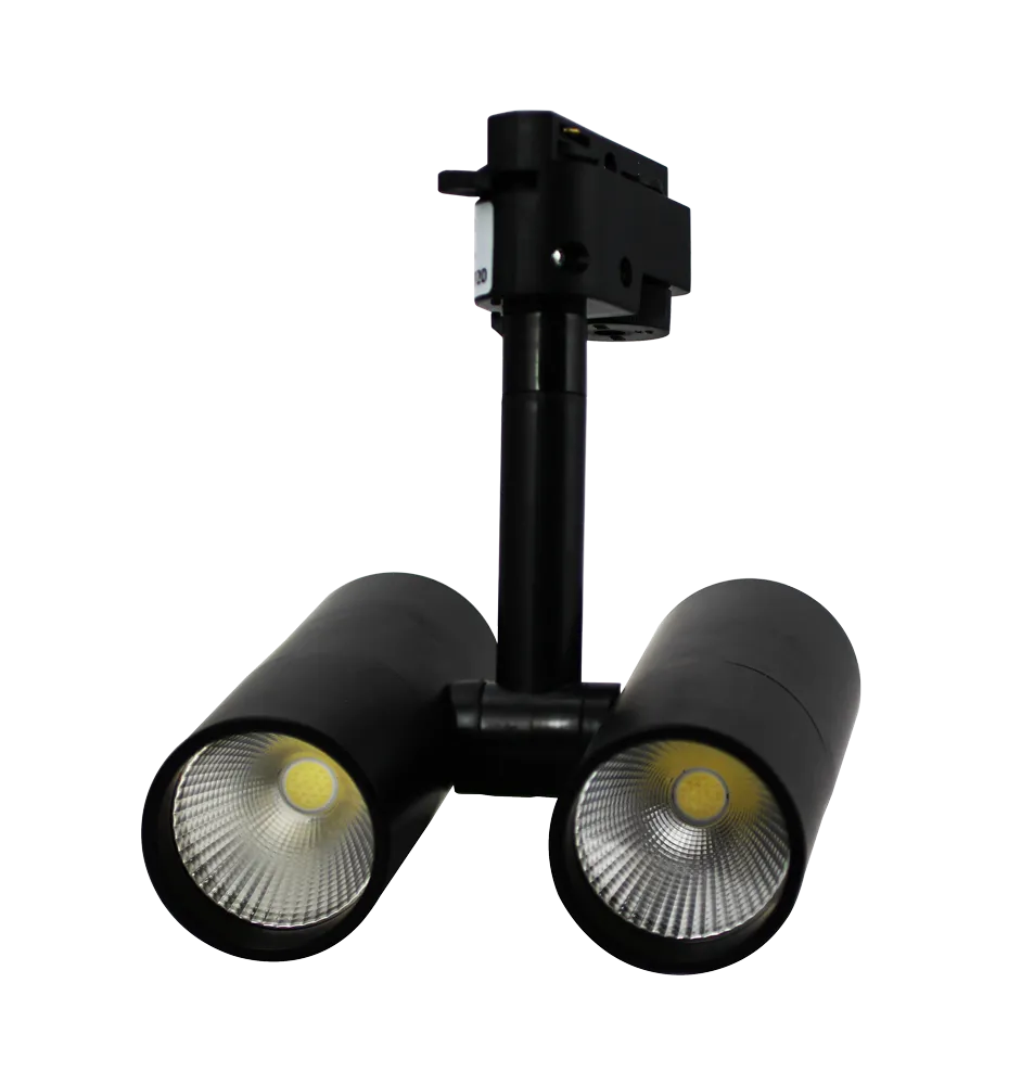 Track Light Head Warm White LED 2Ways