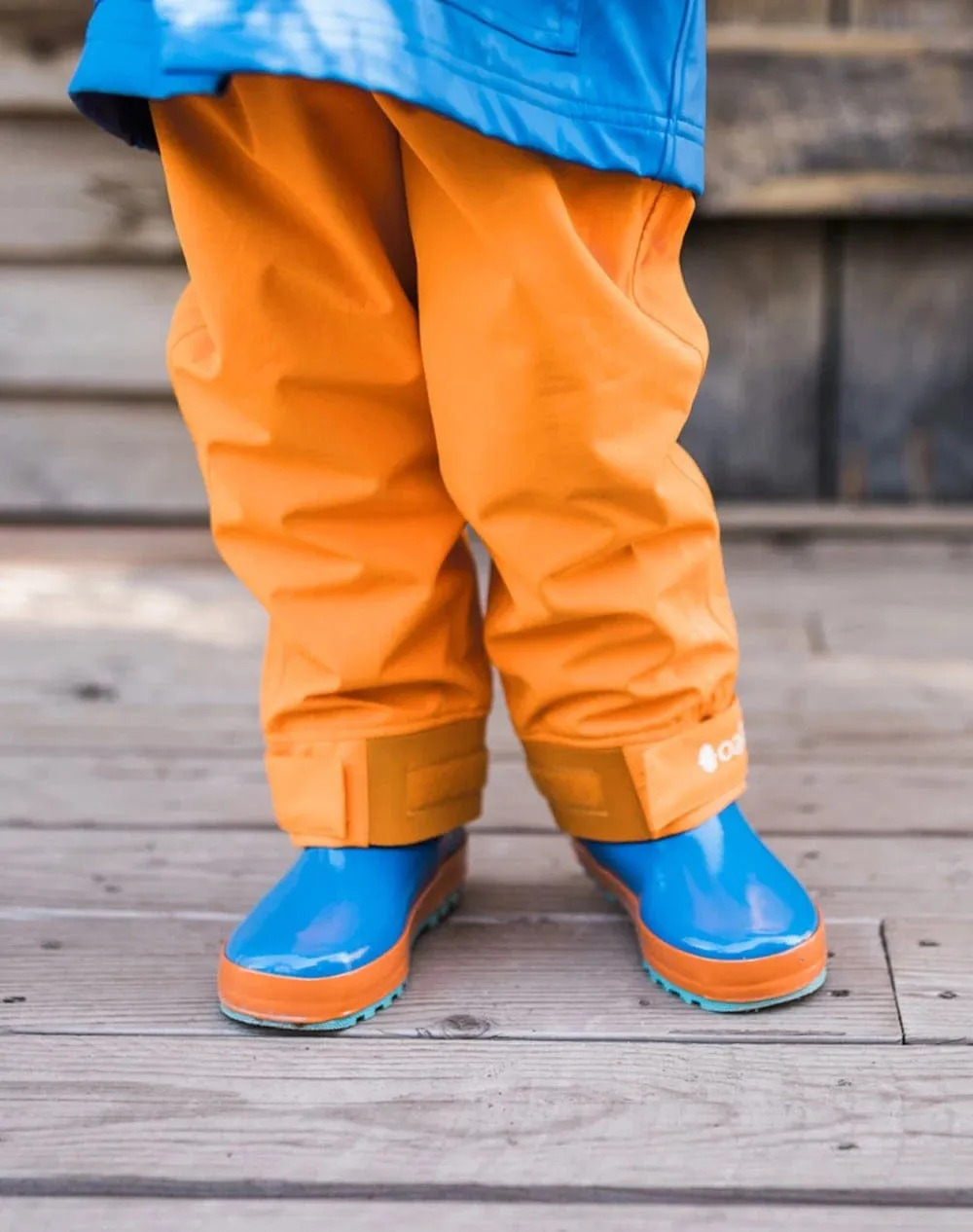 Trail II Rain Pant: Lava Orange