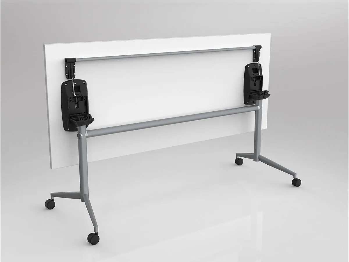 Uni 1.8m Silver Flip Table