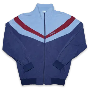 Vintage adidas Velour Track Jacket XLarge