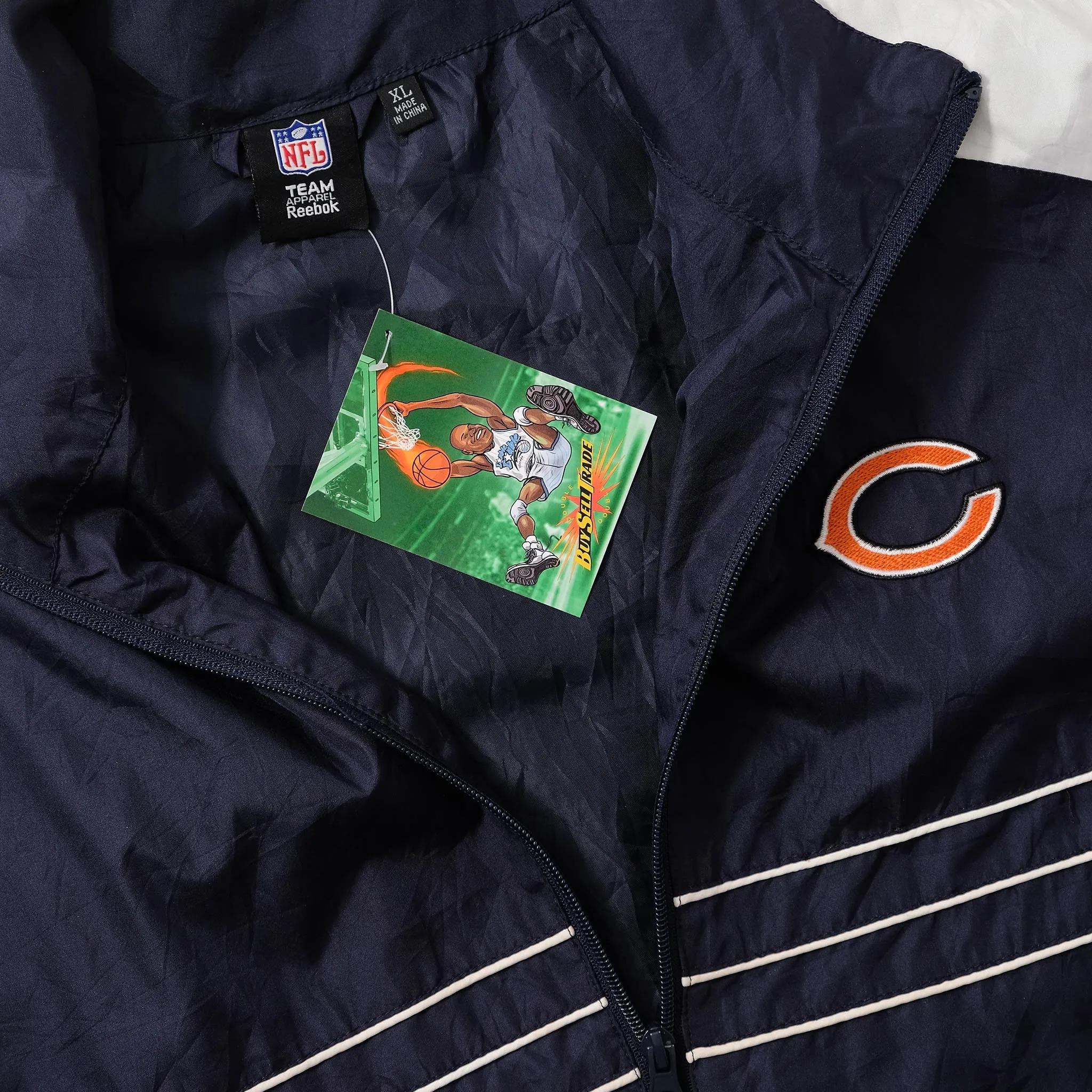 Vintage Chicago Bears Track Jacket XLarge