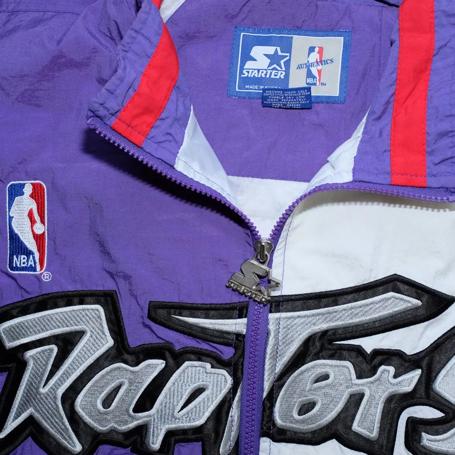 Vintage Starter Toronto Raptors Track Jacket Large