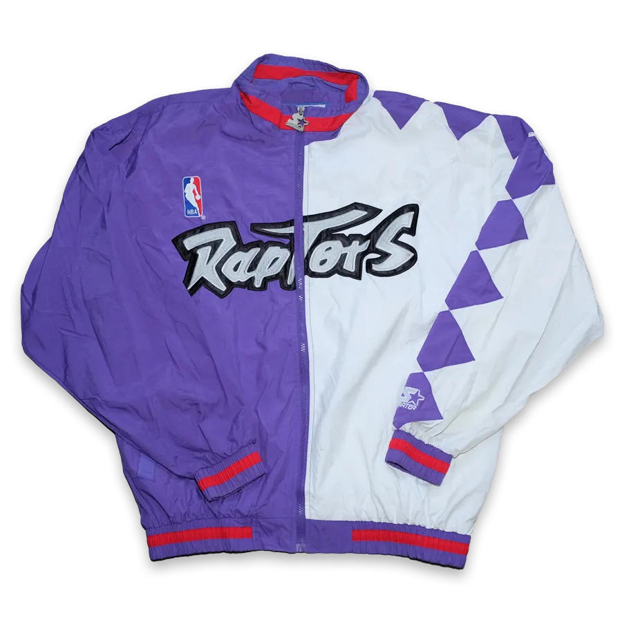 Vintage Starter Toronto Raptors Track Jacket Large