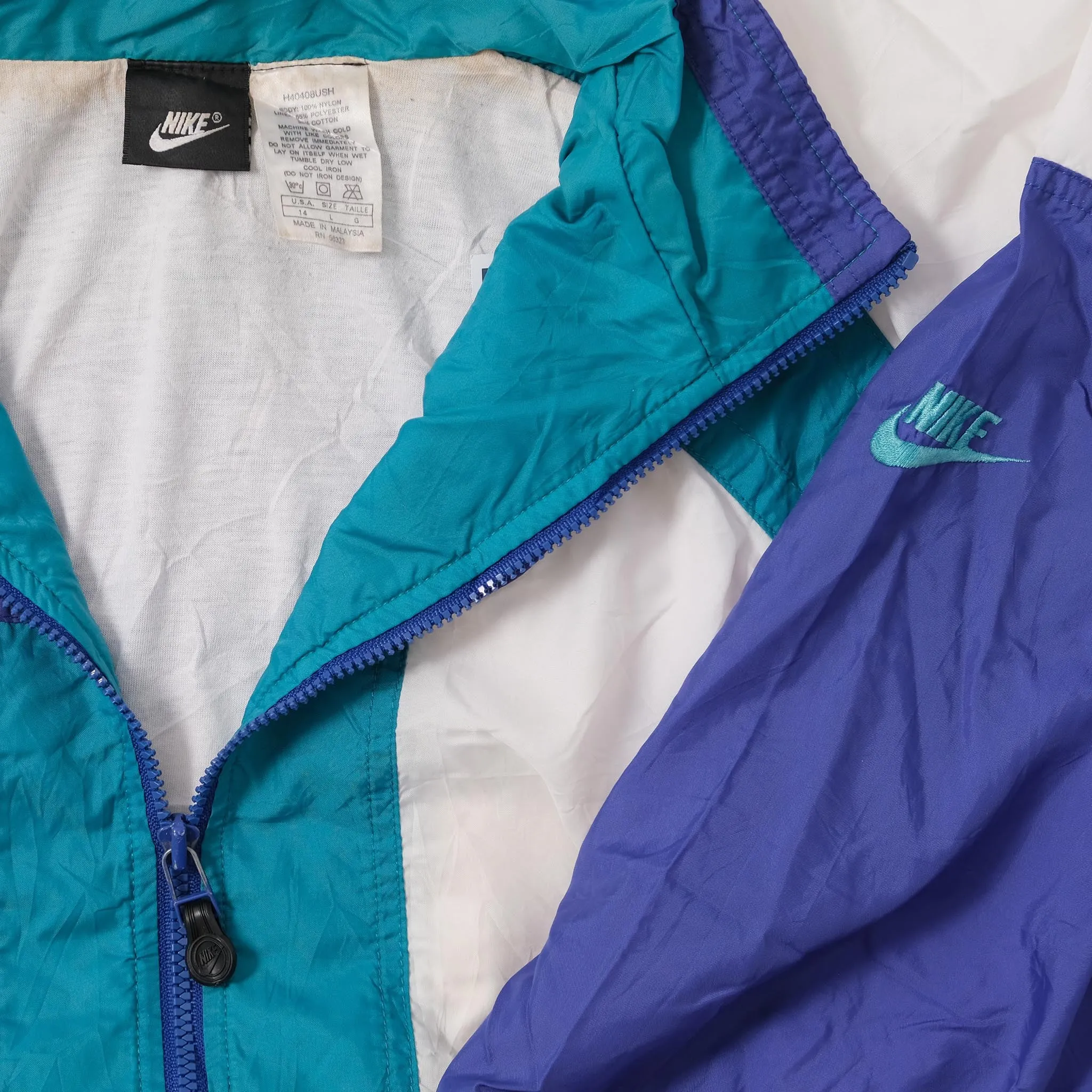 Vintage Women's Nike Track Jacket Large