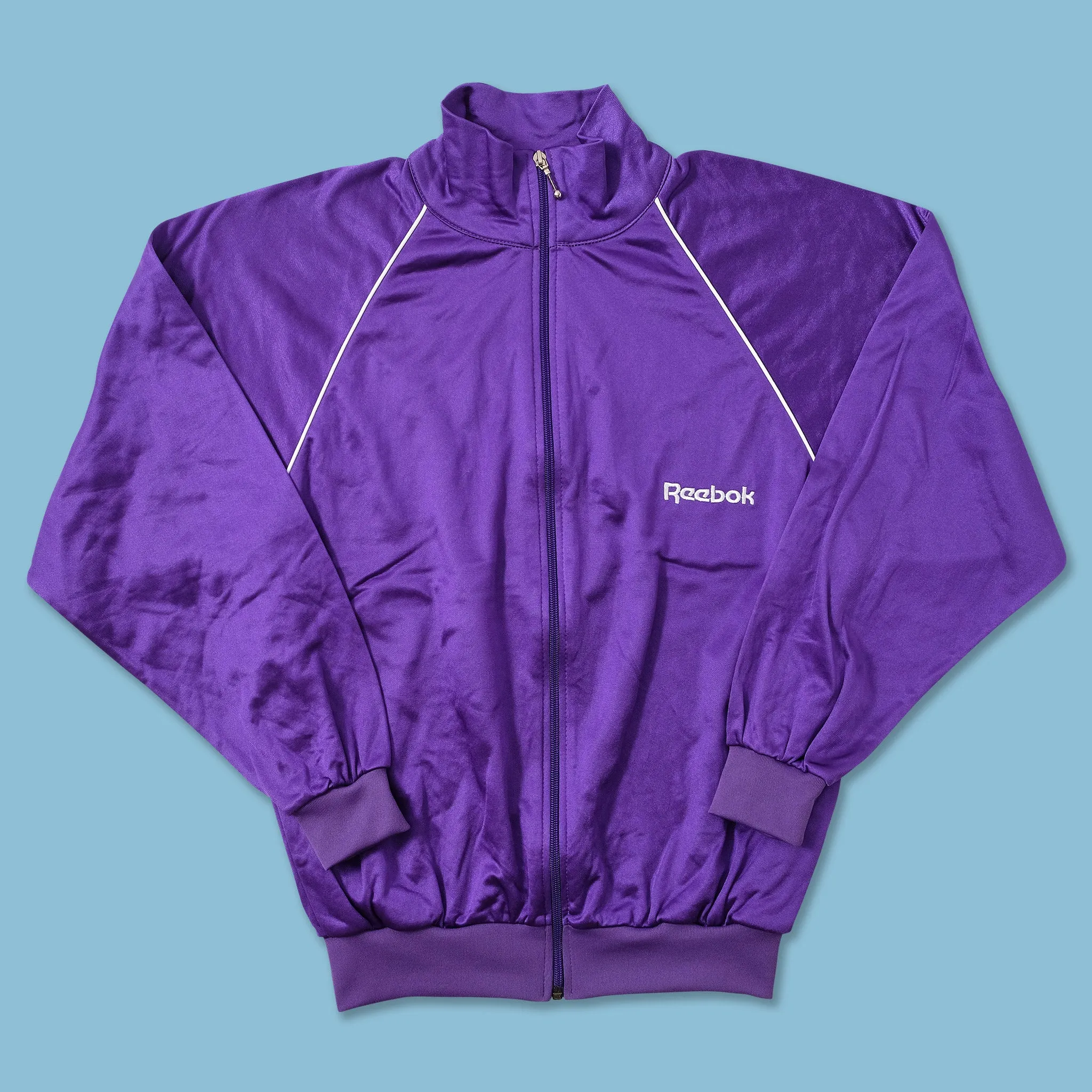 Vintage Women's Reebok Track Jacket Medium