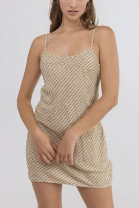 Virgo Geo Slip Mini Dress