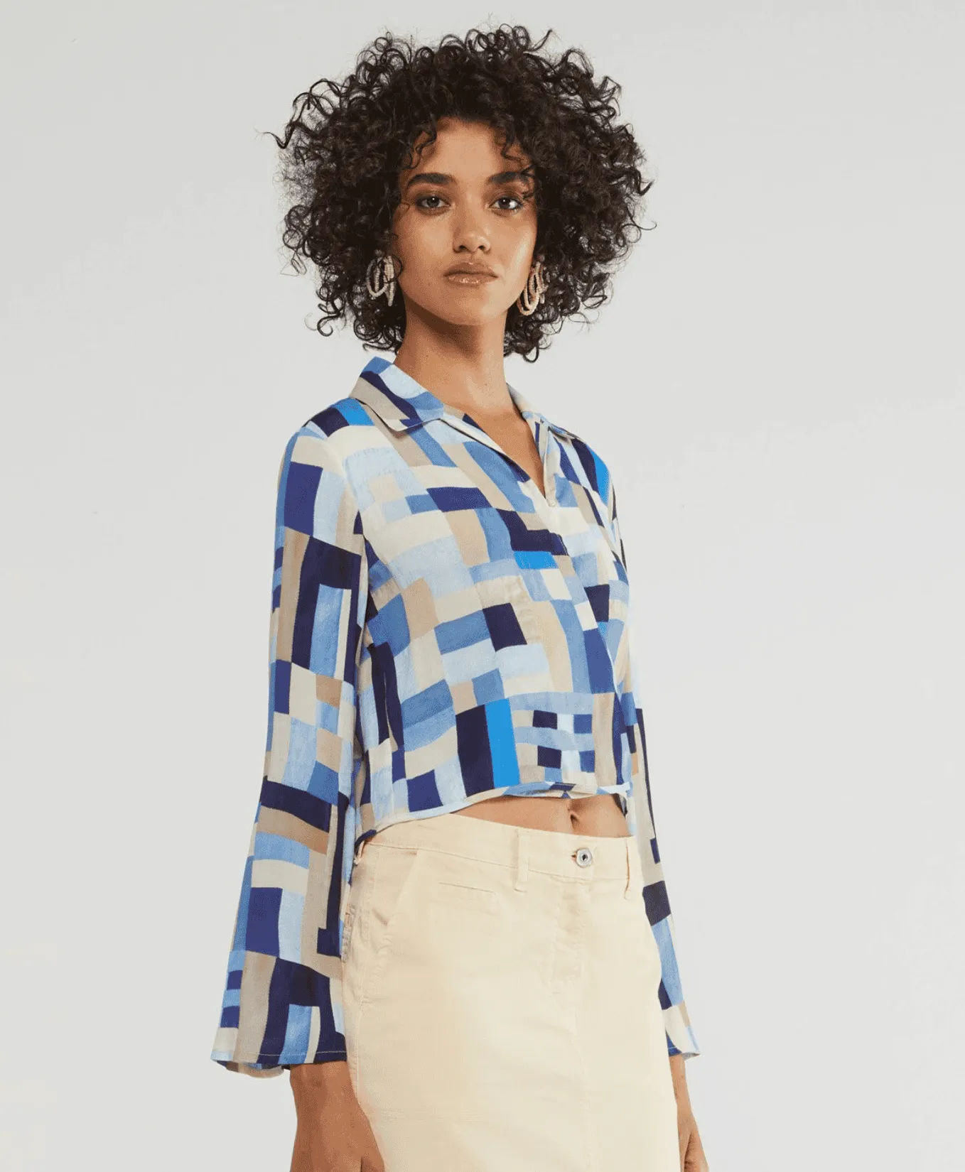Viscose Criss-Crossed Sweater