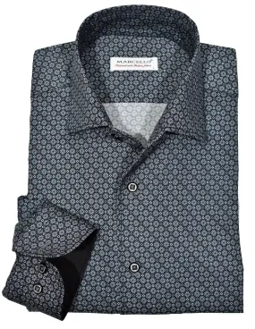 W556R Roll Collar Classic Medallion