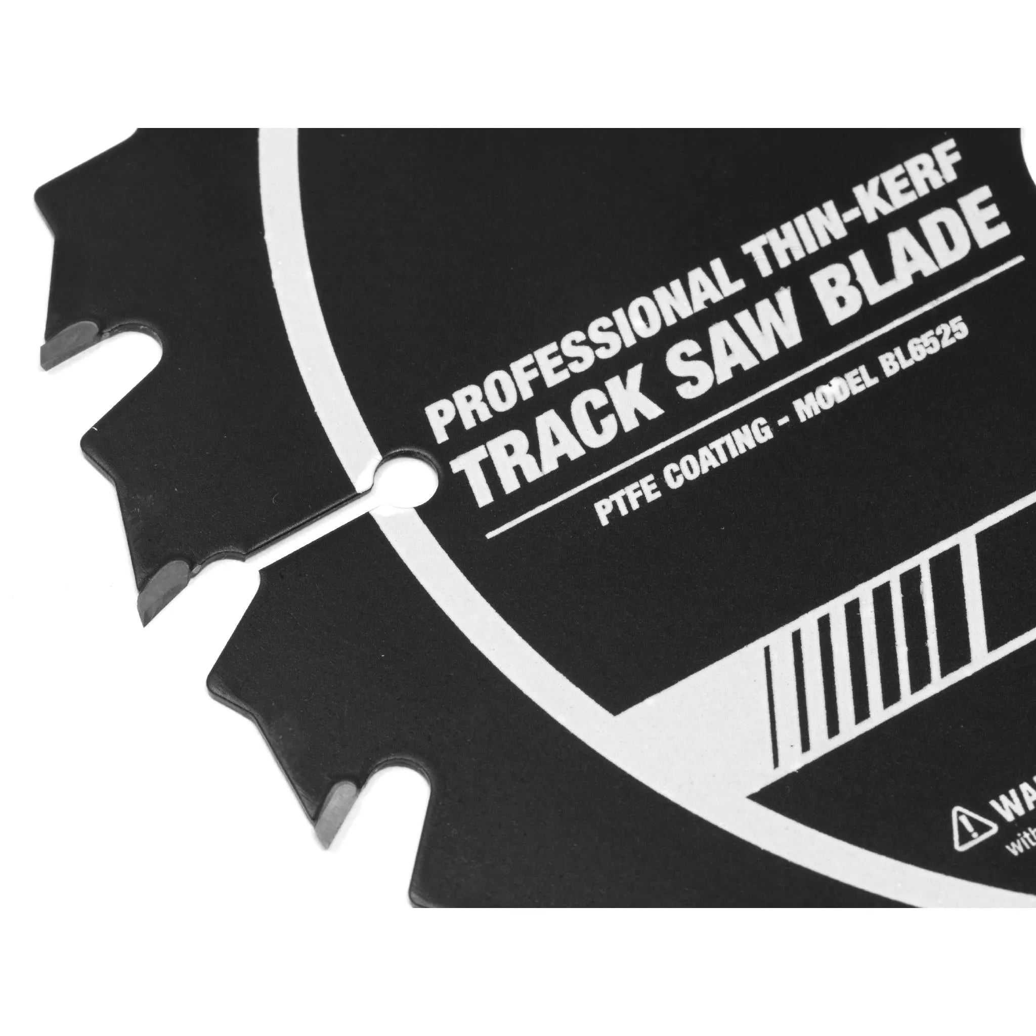 WEN BL6525 6.5-Inch 24-Tooth Carbide-Tipped Thin-Kerf Professional Track Saw Blade with PTFE Coating